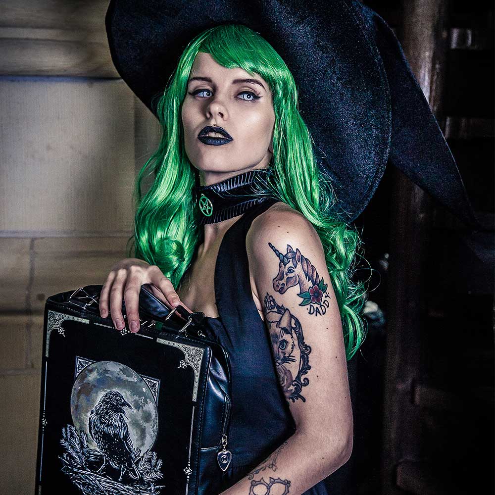 MesmerEyez - Glass White UV Halloween farbige Kontaktlinsen - Weiß